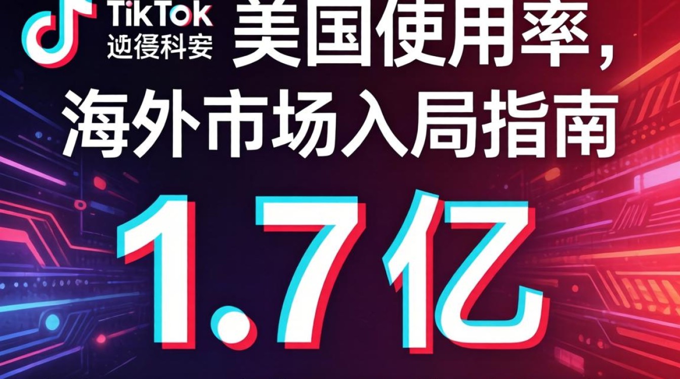 TikTok 美国使用率 海外市场入局指南