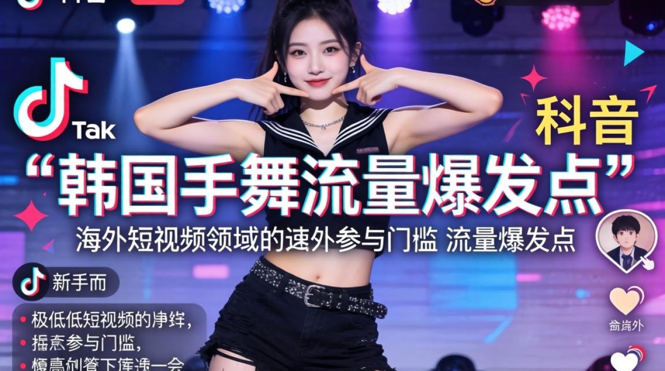 TikTok 韩国手势舞运营实操教程