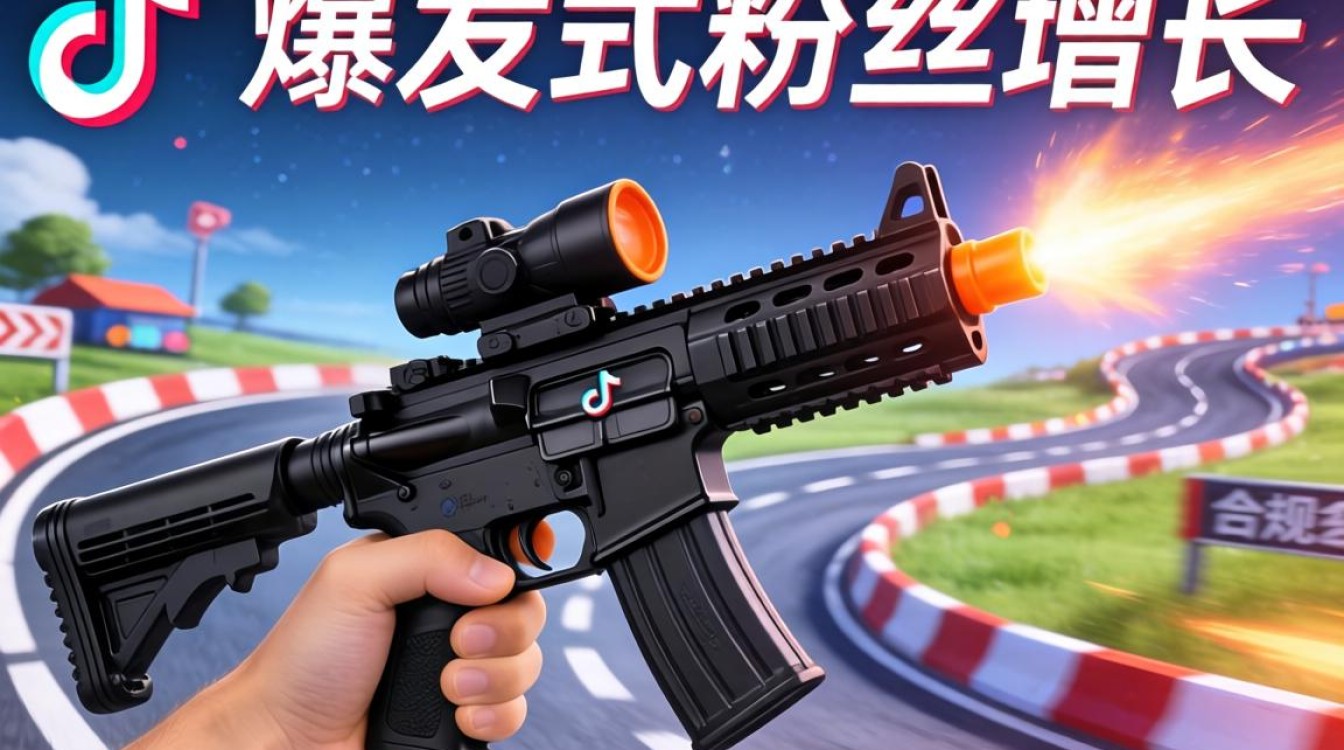 TikTok 玩具枪视频粉丝增长运营秘籍