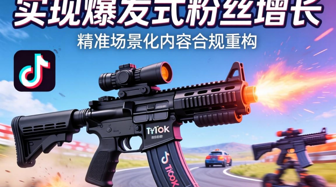 TikTok 玩具枪视频粉丝增长运营秘籍