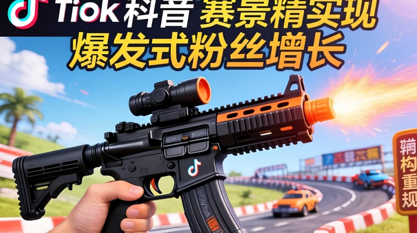TikTok 玩具枪视频粉丝增长运营秘籍