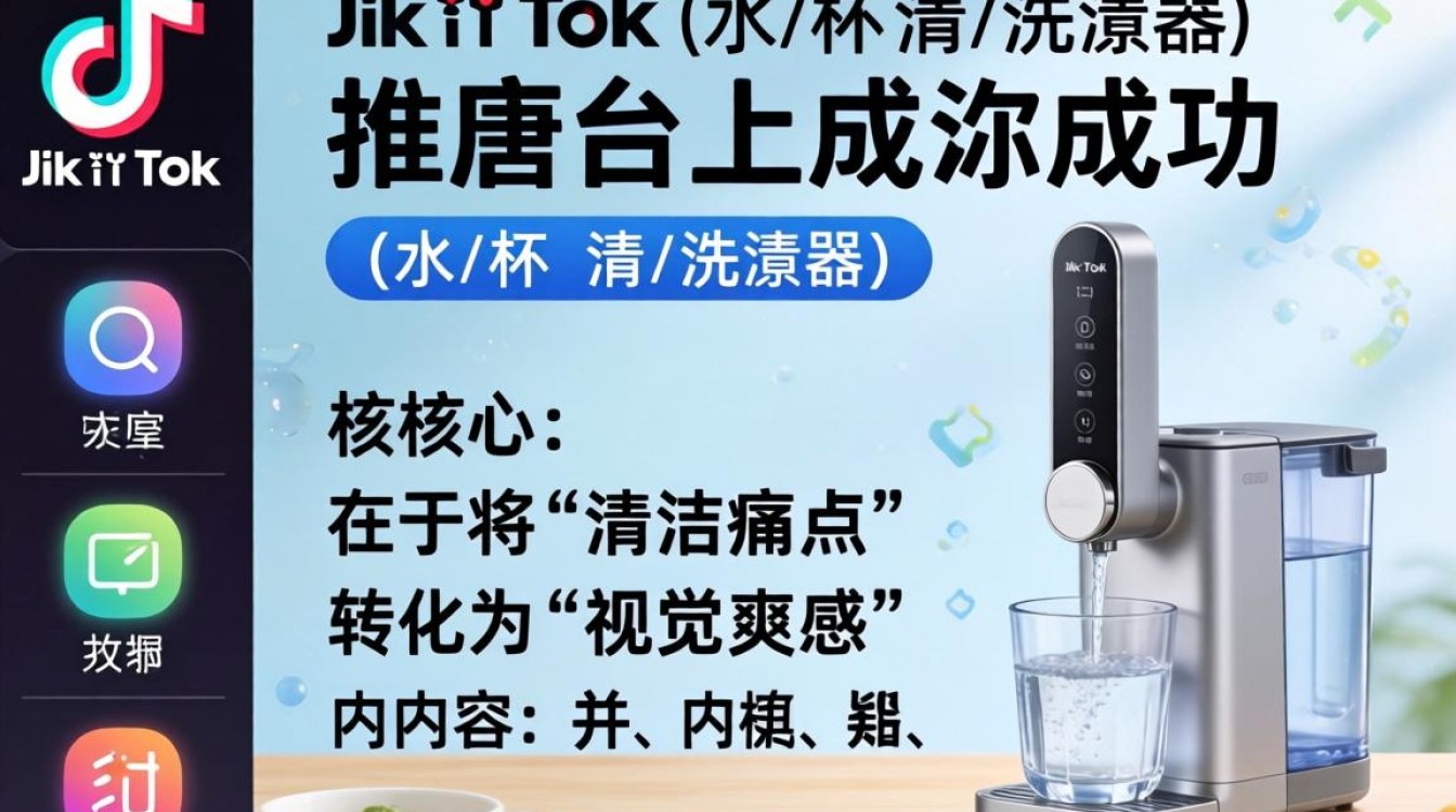 TikTok 水杯清洗器怎么用