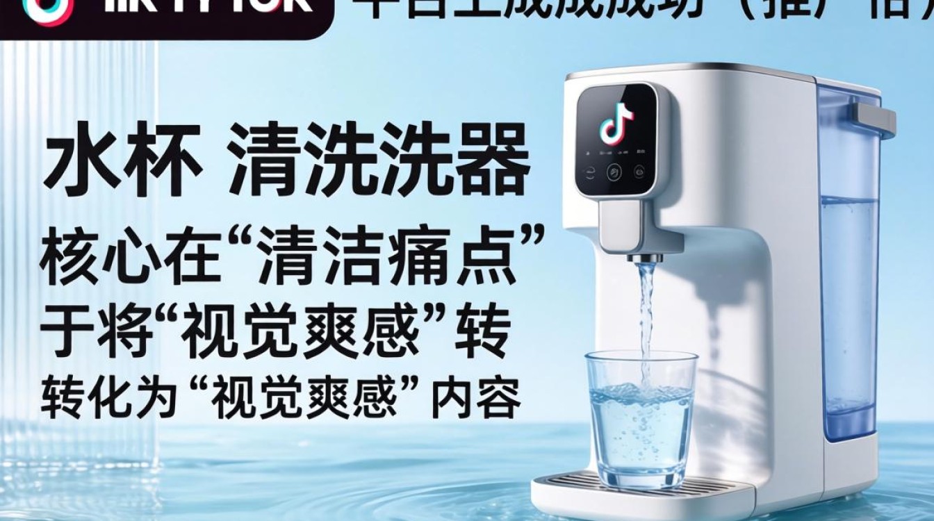 TikTok 水杯清洗器怎么用