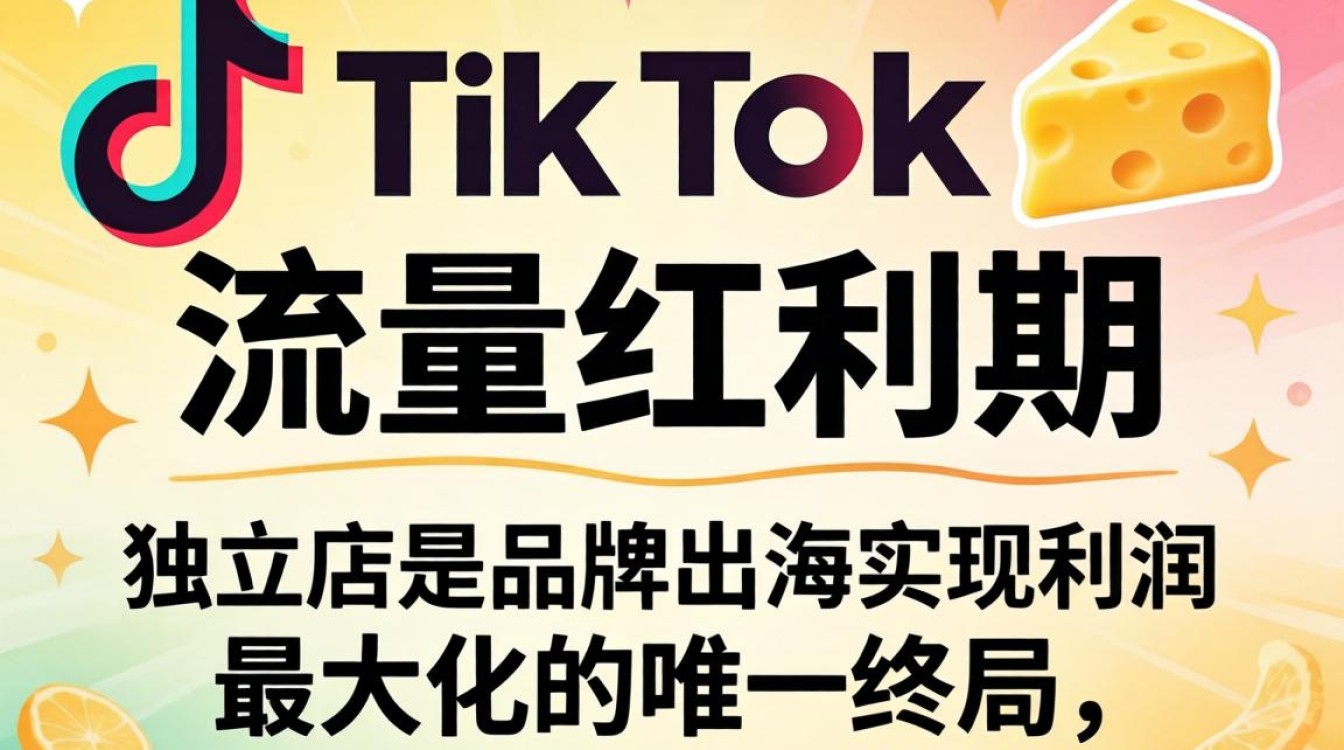 TikTok 里面的芝士独立站怎么建