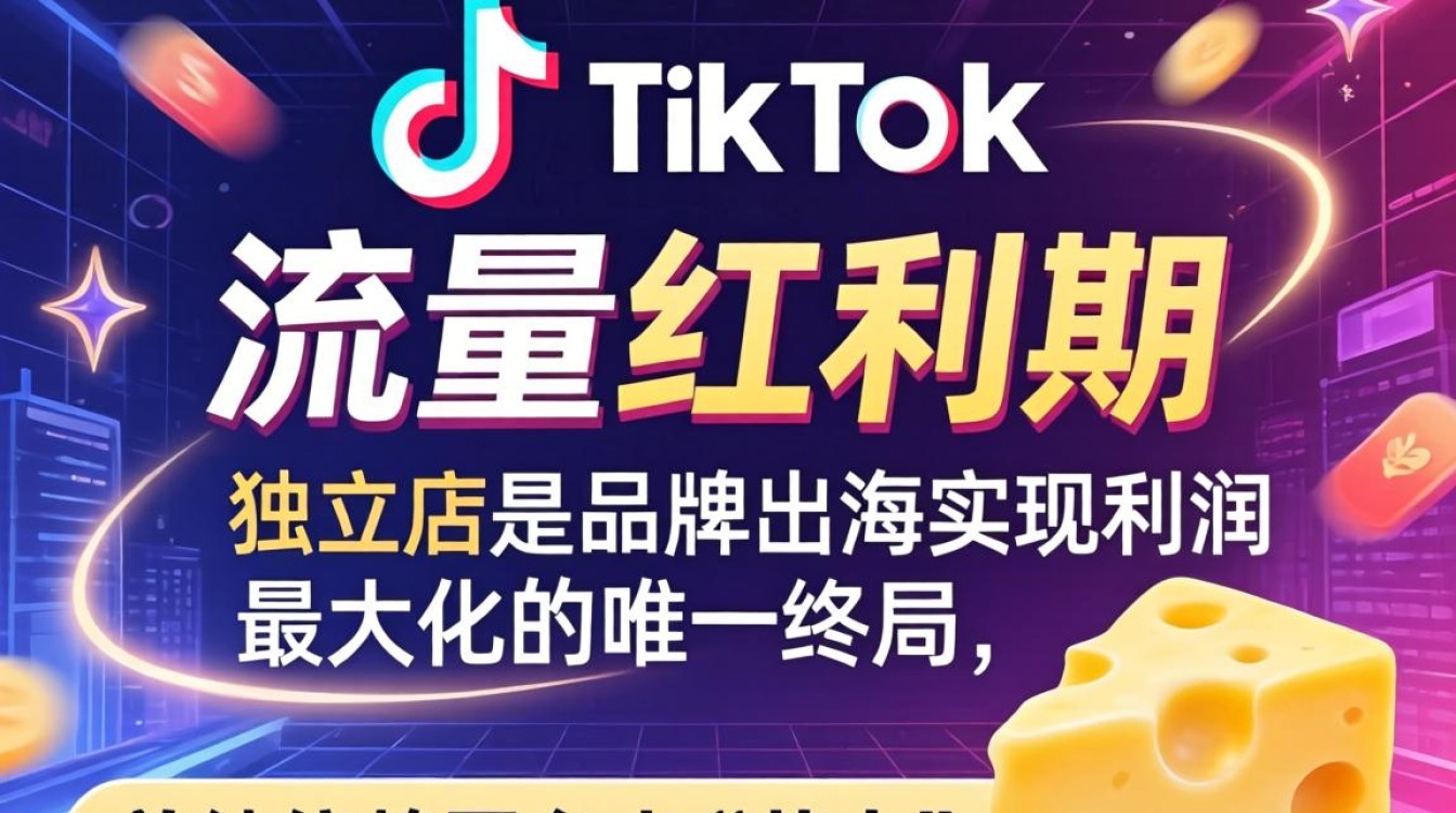 TikTok 里面的芝士独立站怎么建
