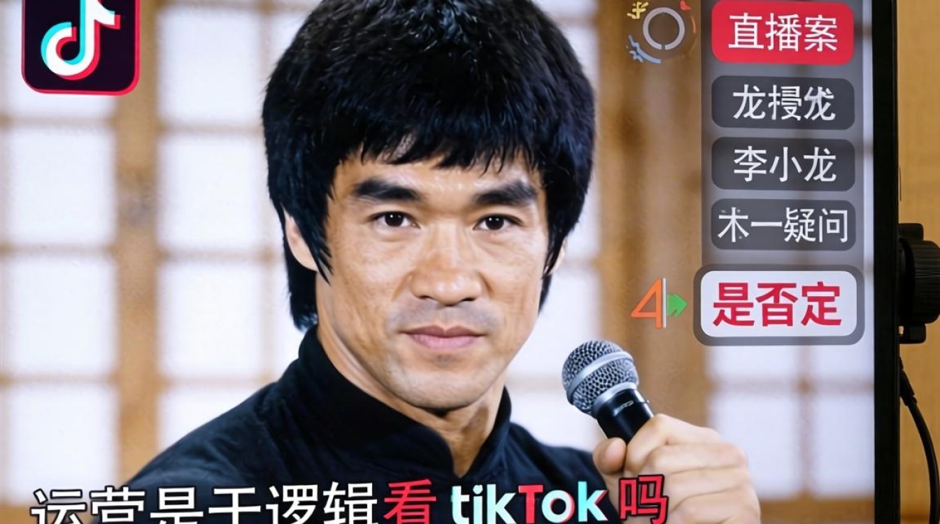 直播运营李小龙看tiktok吗