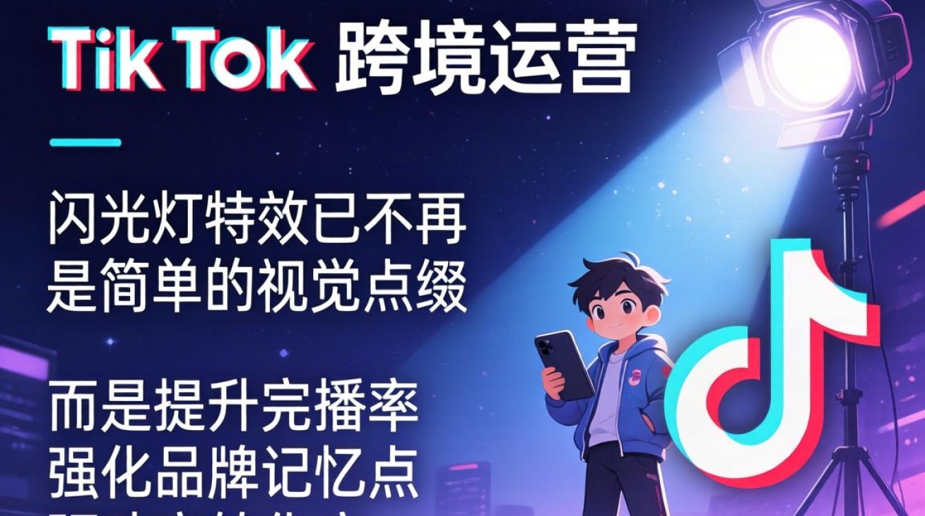 TikTok 闪光灯特效怎么用