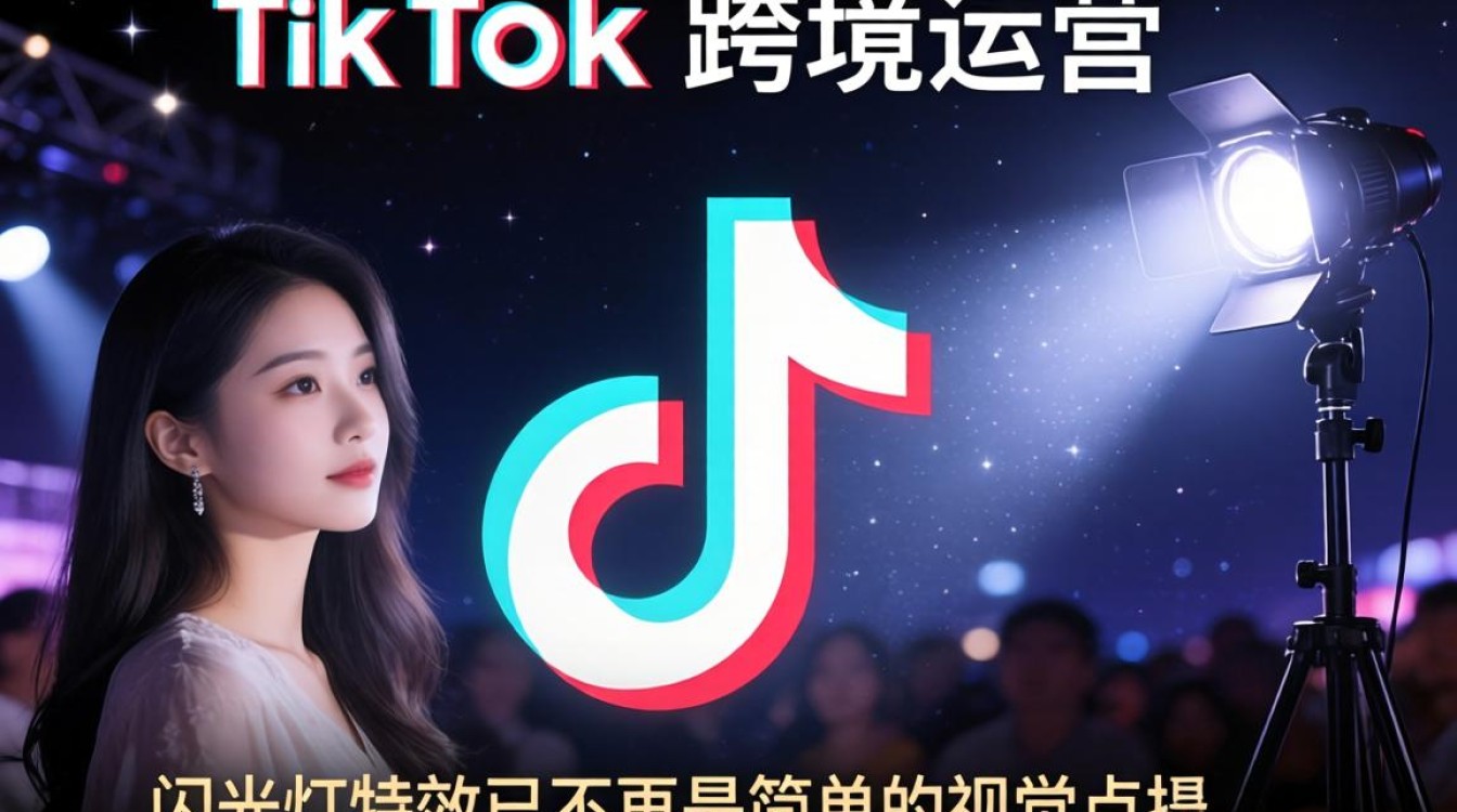 TikTok 闪光灯特效怎么用