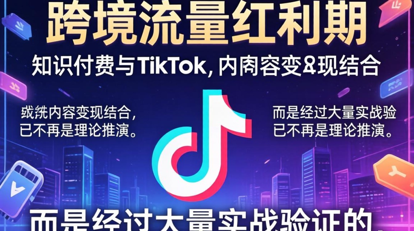 知识付费怎么搞 TikTok 账号?TikTok 内容变现技巧与流量密码 TikTok 内容变现技巧与流量密码