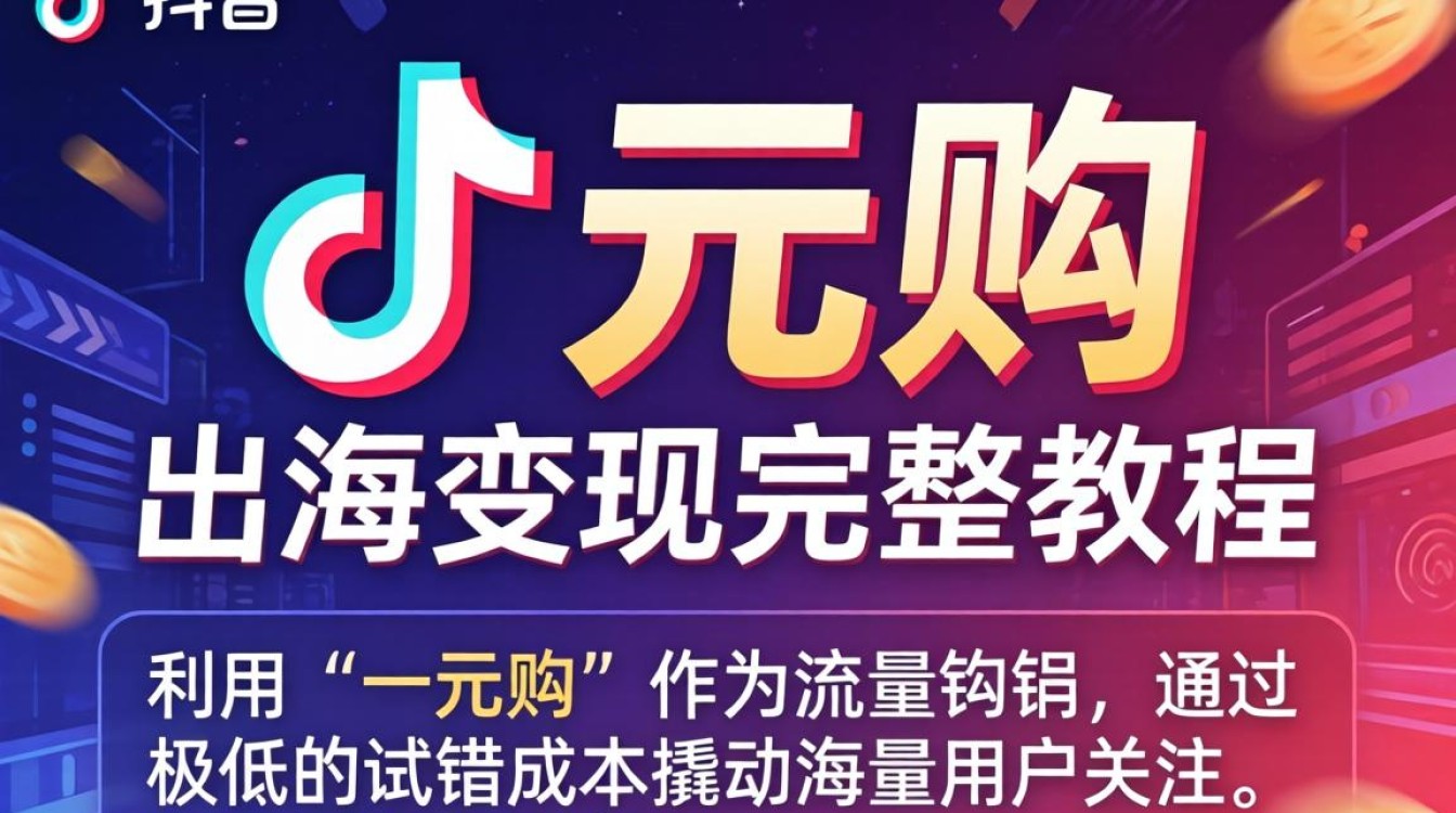 TikTok 一元购出海变现完整教程