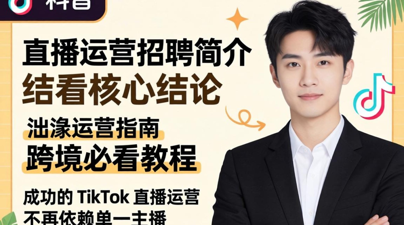 TikTok 直播运营招聘简介