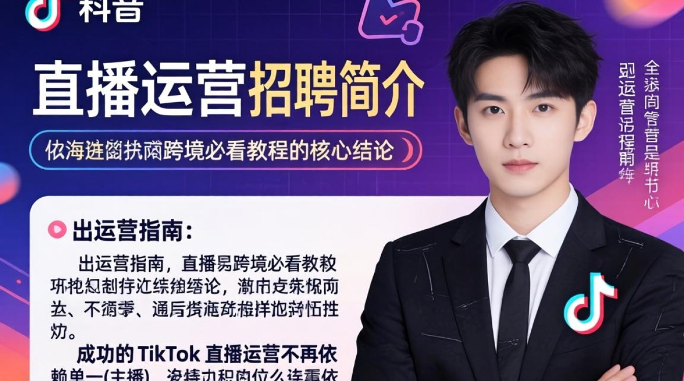 TikTok 直播运营招聘简介