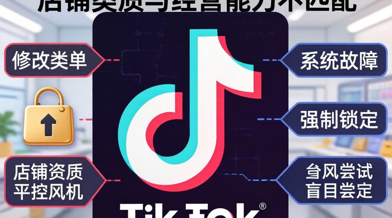 TikTok 店铺无法修改类目怎么办