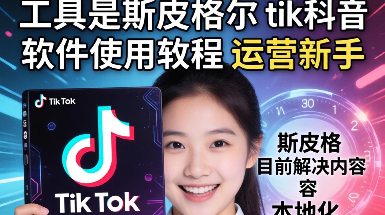 新手工具斯皮格尔tiktok软件使用教程