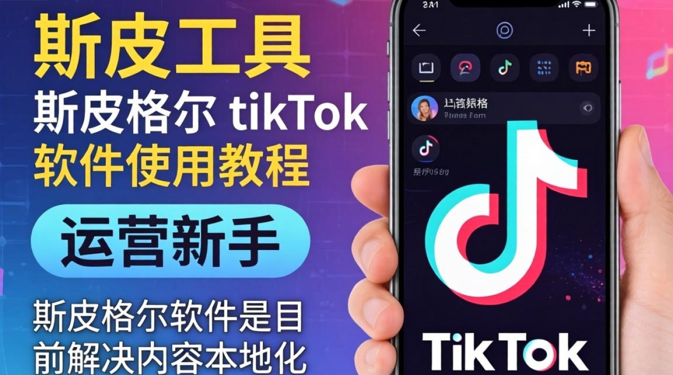 新手工具斯皮格尔tiktok软件使用教程