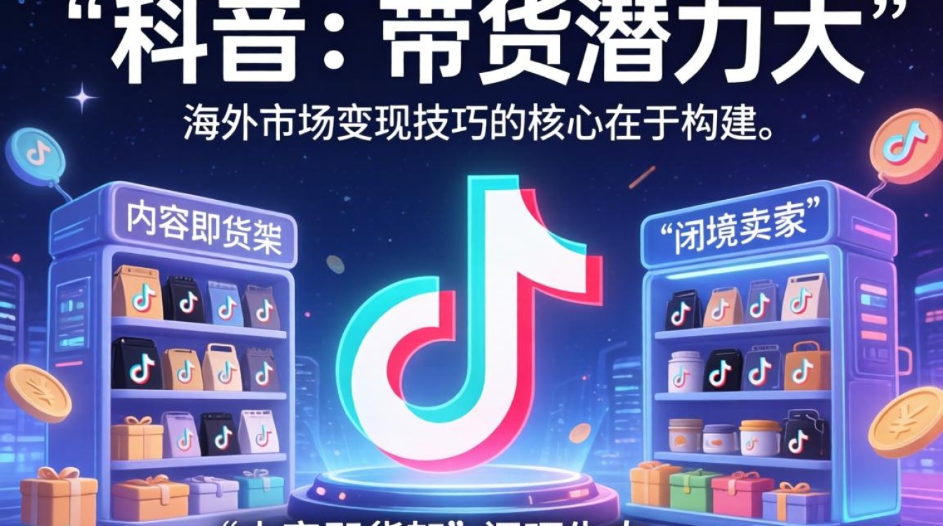 TikTok 带货潜力大 海外市场变现技巧,TikTok 怎么带货赚钱,TikTok 海外变现 TikTok 带货潜力大 海外市场变现技巧