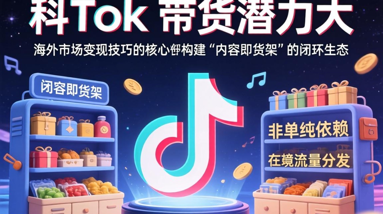 TikTok 带货潜力大 海外市场变现技巧,TikTok 怎么带货赚钱,TikTok 海外变现 TikTok 带货潜力大 海外市场变现技巧