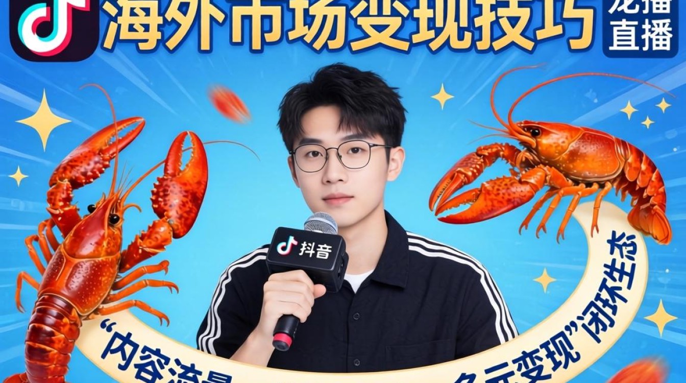 TikTok 主播龙蝦 海外市场变现技巧怎么做