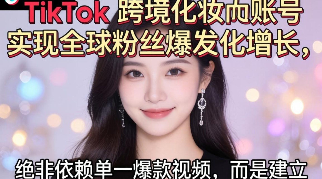 TikTok 跨境化妆品如何快速涨粉