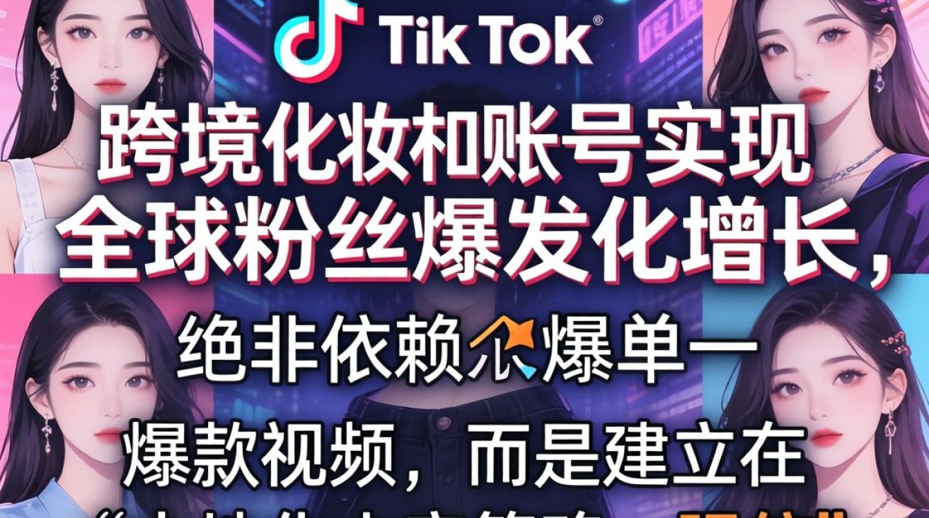 TikTok 跨境化妆品如何快速涨粉