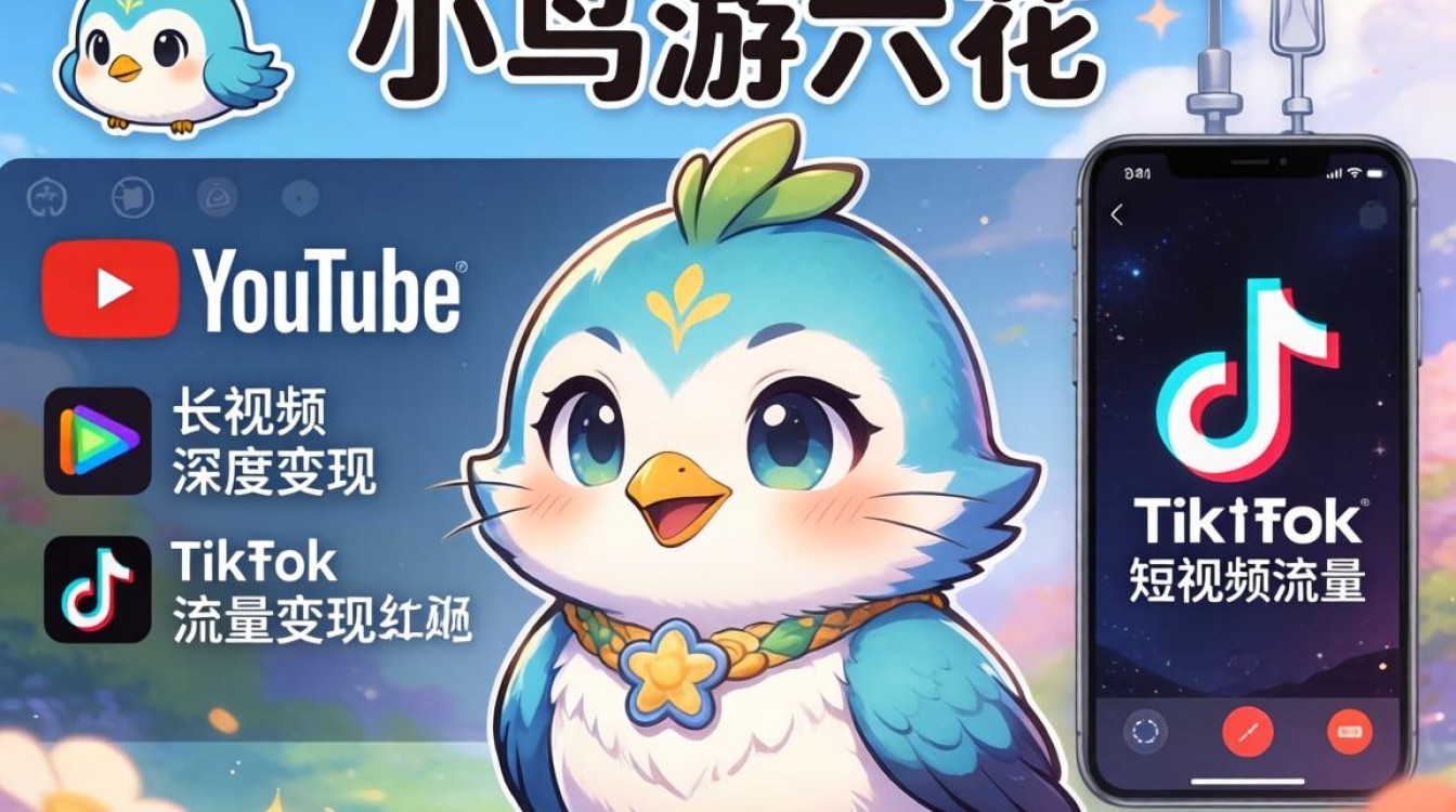 YouTube 小鸟游六花 TikTok 如何变现
