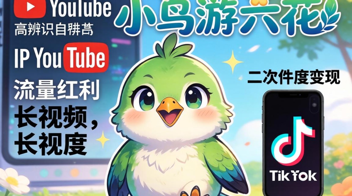 YouTube 小鸟游六花 TikTok 如何变现