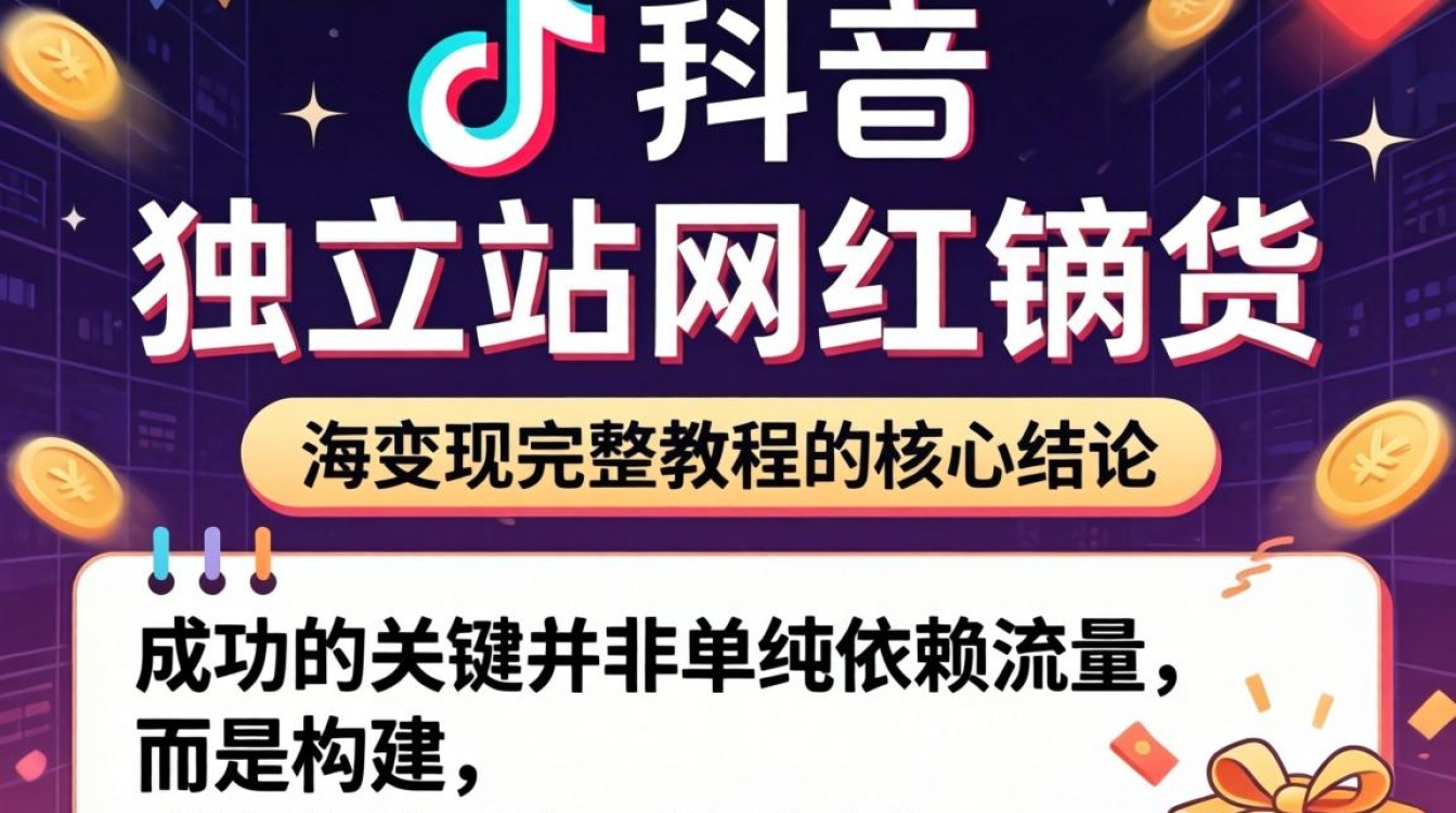 TikTok 独立站网红带货出海变现完整教程怎么做