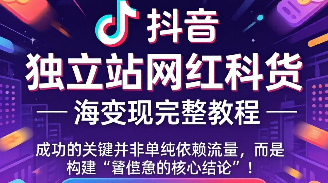 TikTok 独立站网红带货出海变现完整教程怎么做