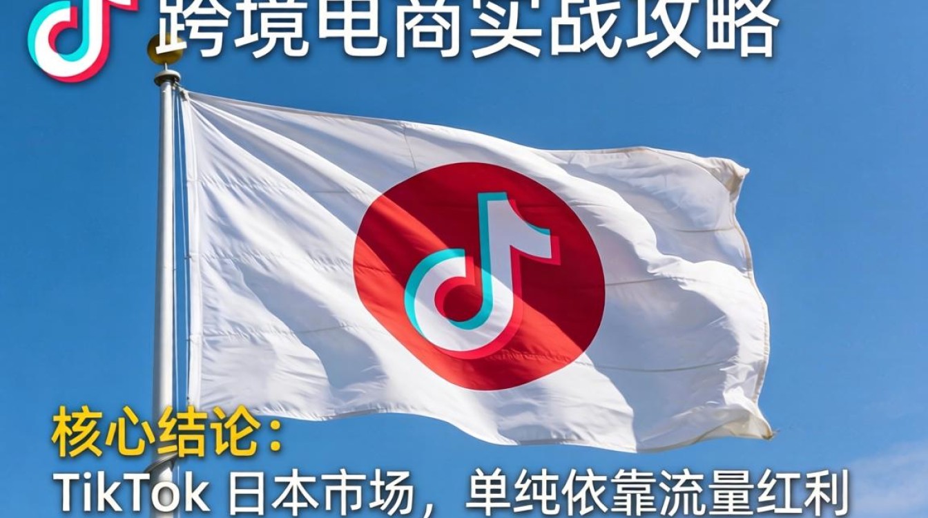 TikTok 日本国旗跨境电商实战攻略