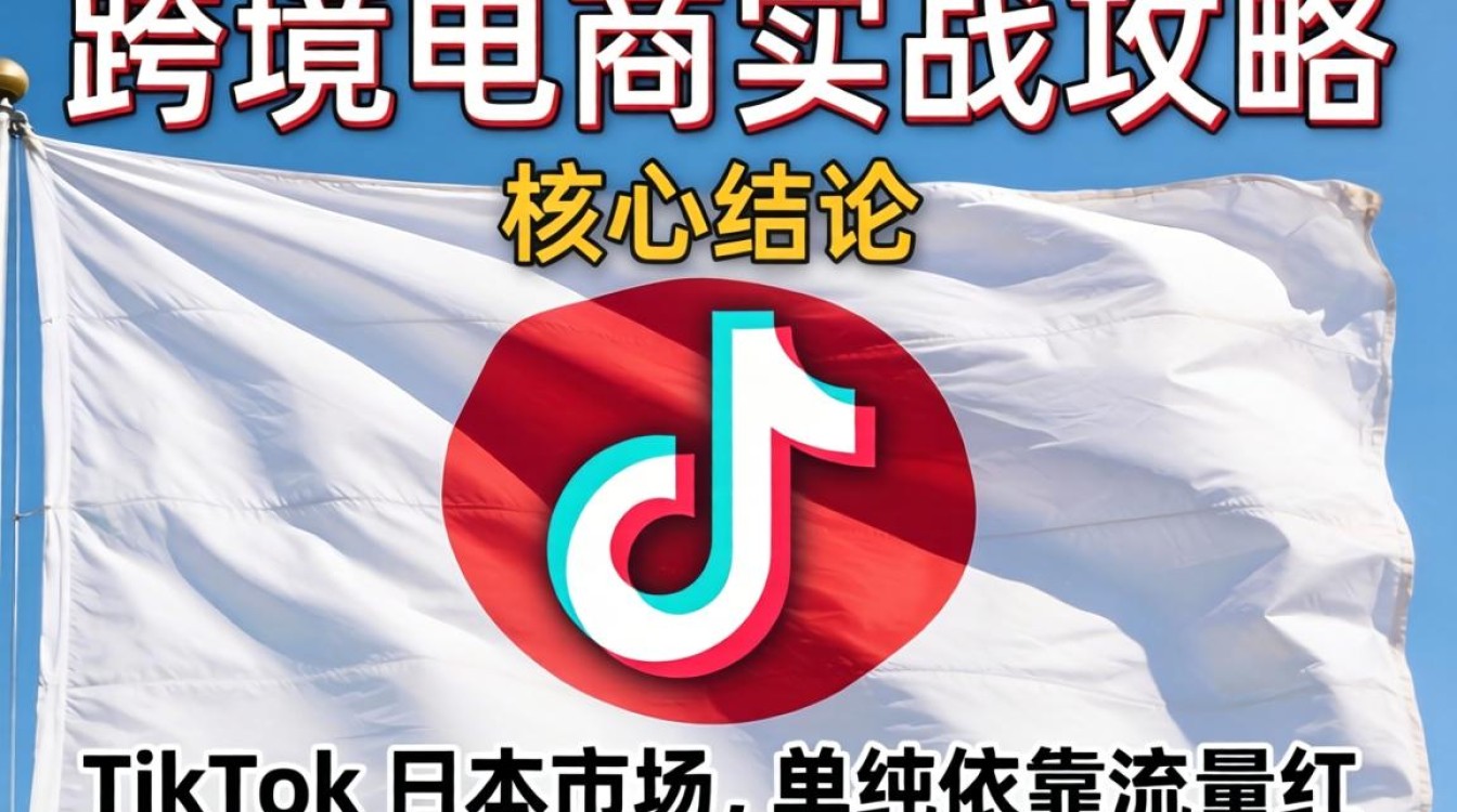 TikTok 日本国旗跨境电商实战攻略