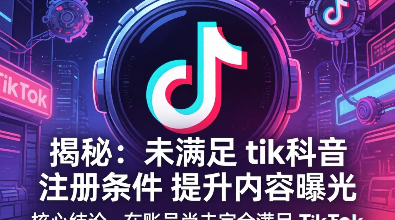 未满足TikTok注册条件怎么办