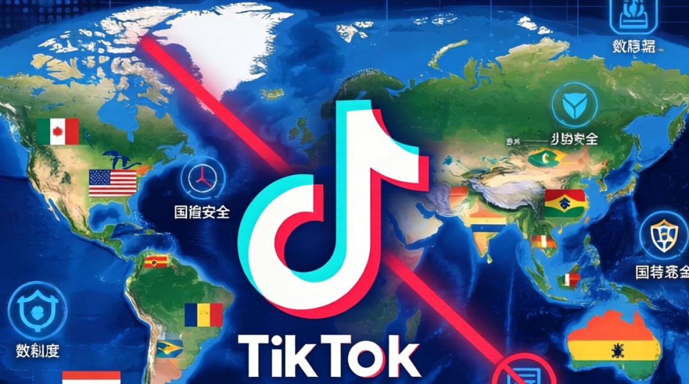 哪些国家宣布禁用tiktok