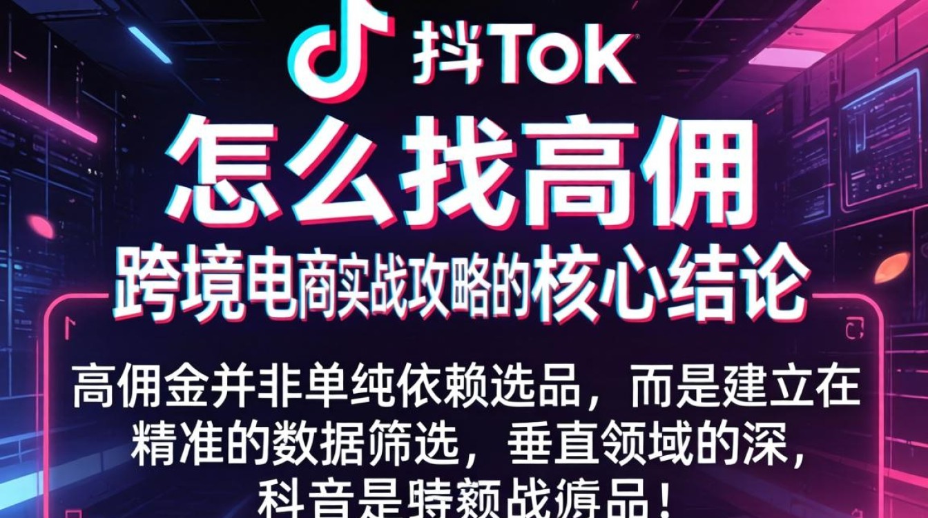 TikTok 怎么找高佣