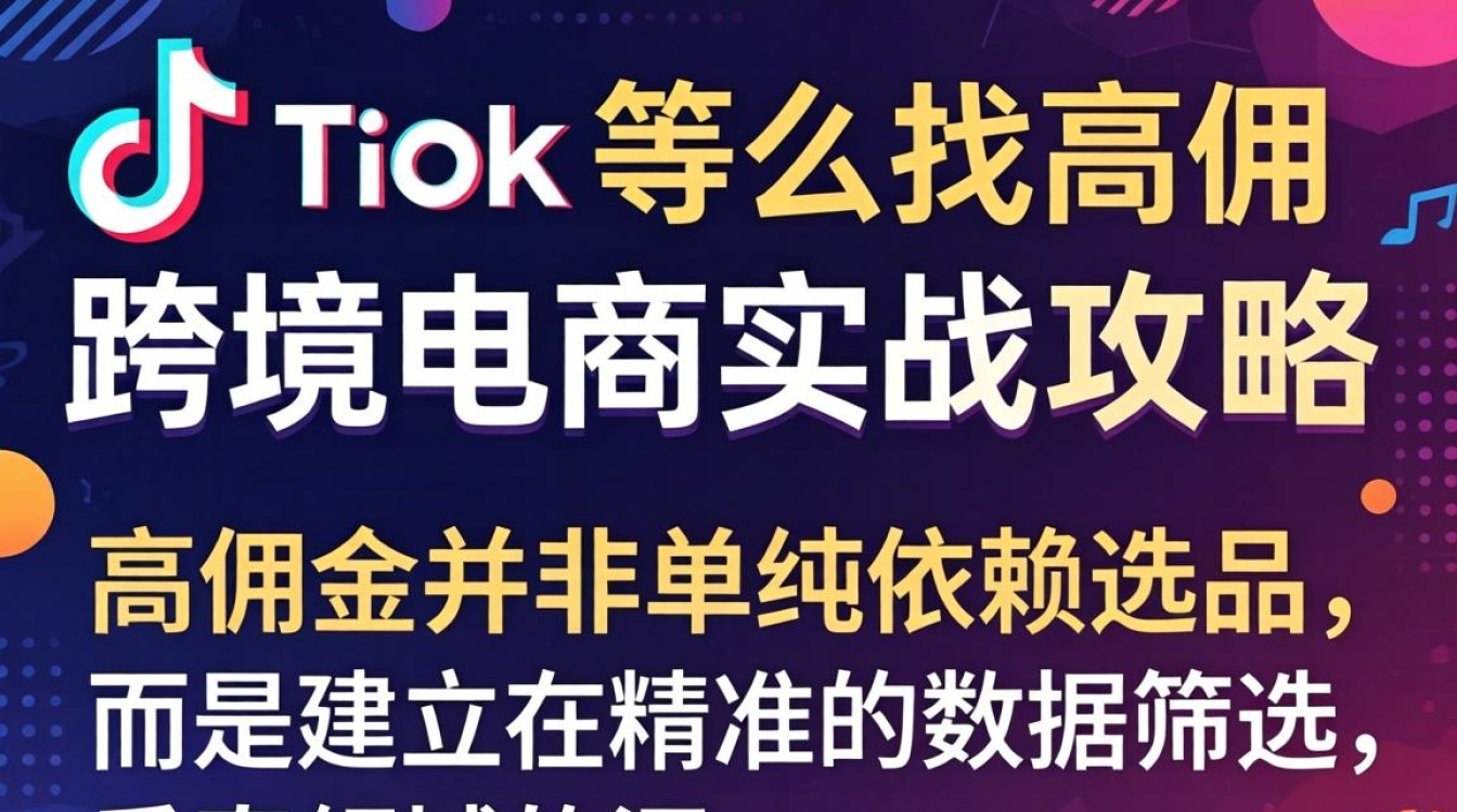 TikTok 怎么找高佣
