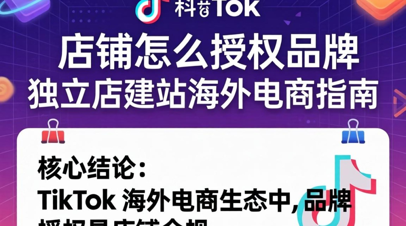 TikTok 店铺怎么授权品牌