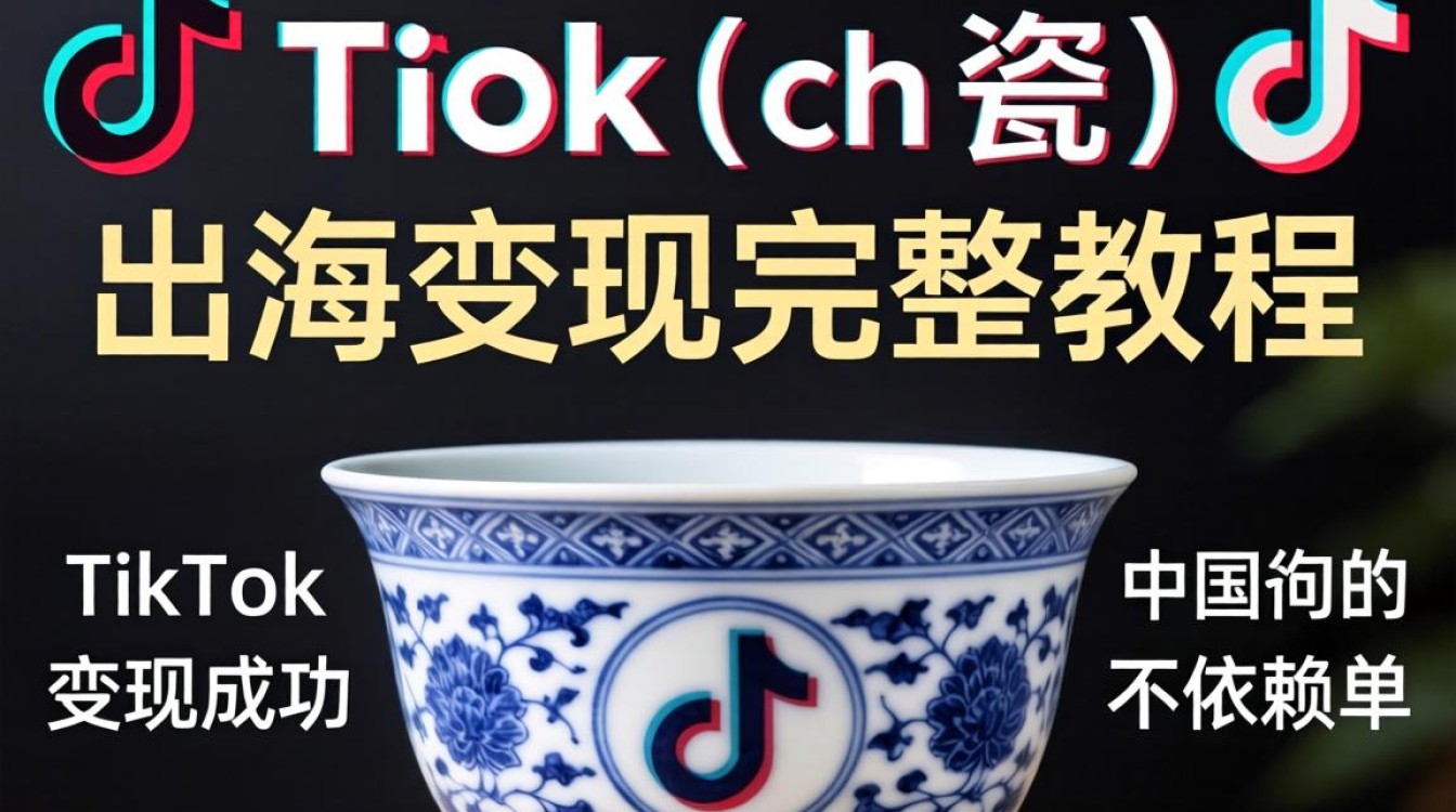 TikTok 上的 ch 瓷 出海变现完整教程