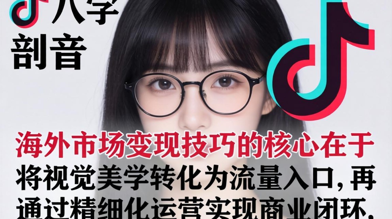 TikTok 八字刘海 海外市场变现技巧