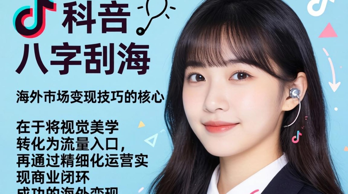 TikTok 八字刘海 海外市场变现技巧