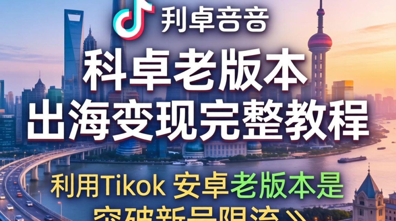 TikTok 安卓老版本出海变现完整教程