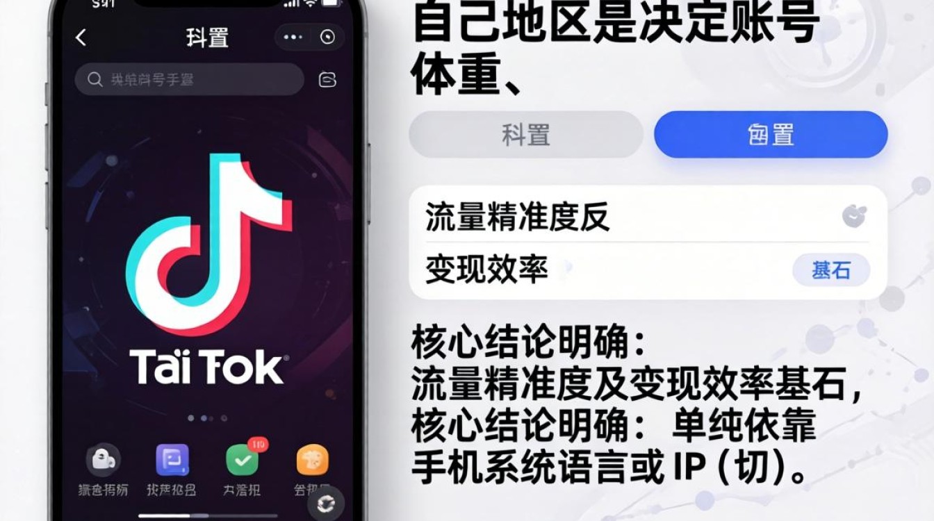 TikTok 如何设置自己地区