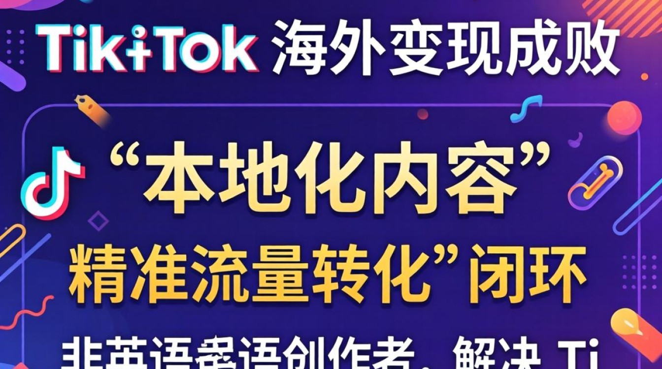 TikTok 添加英语语音技巧及海外市场变现方法