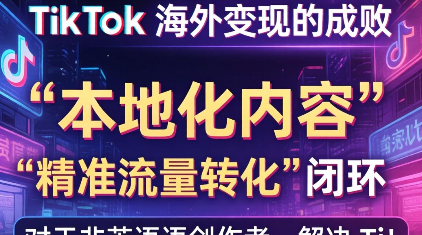 TikTok 添加英语语音技巧及海外市场变现方法