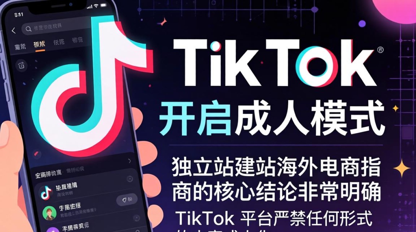 TikTok 如何开启成人模式