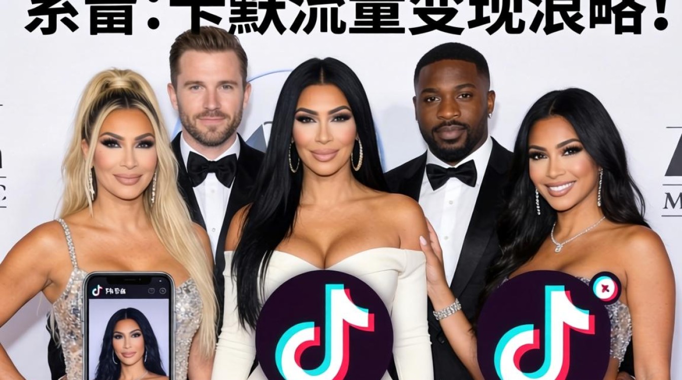 抖音卡戴珊女儿TikTok变现技巧