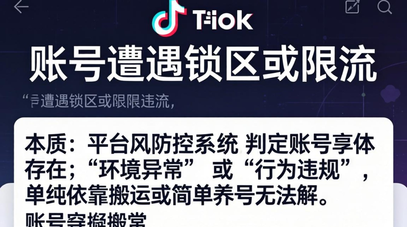 TikTok 锁区锁流量怎么解决?TikTok 锁区原因及解封方法 TikTok 锁区锁流量怎么解决