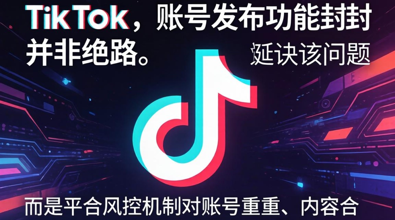 TikTok 账号发布功能被封怎么办?出海内容创作技巧与解封方法 TikTok 账号发布功能被封怎么办