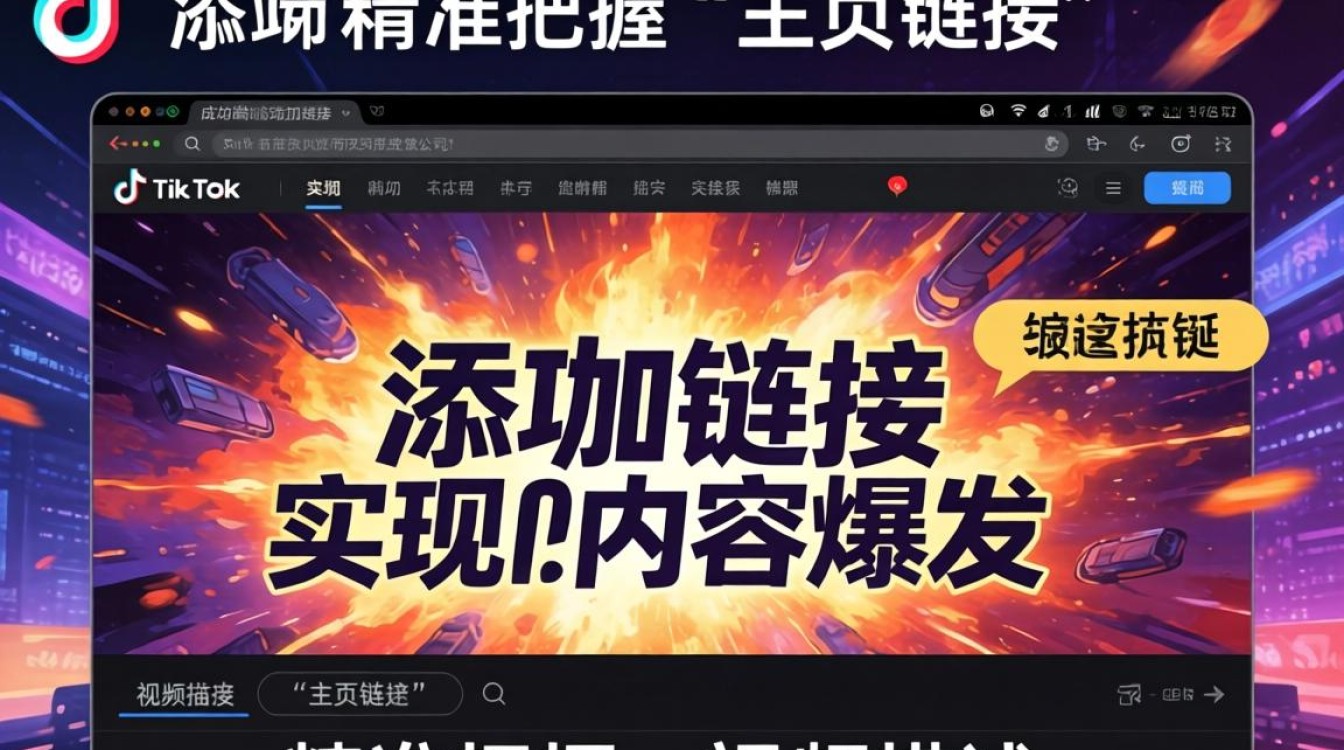 TikTok 加链接教程及内容创作技巧