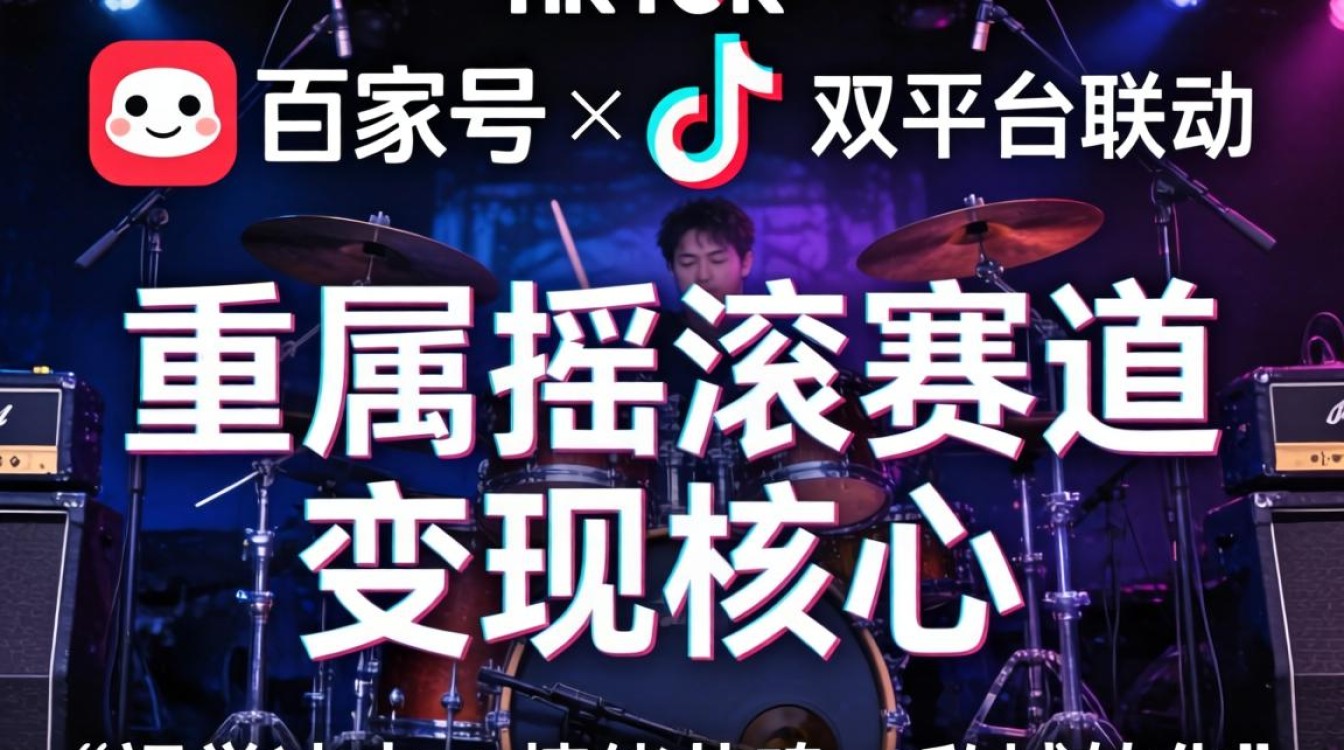 百家号重金属摇滚TikTok怎么变现