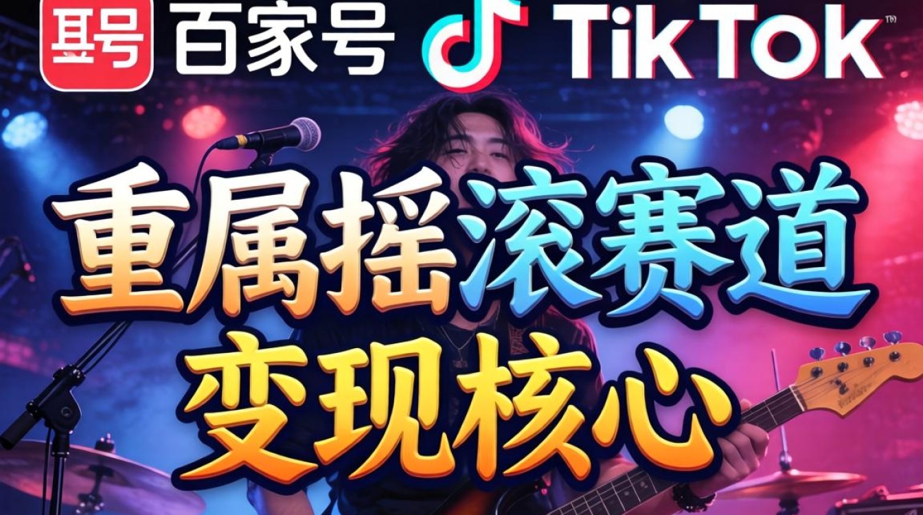 百家号重金属摇滚TikTok怎么变现