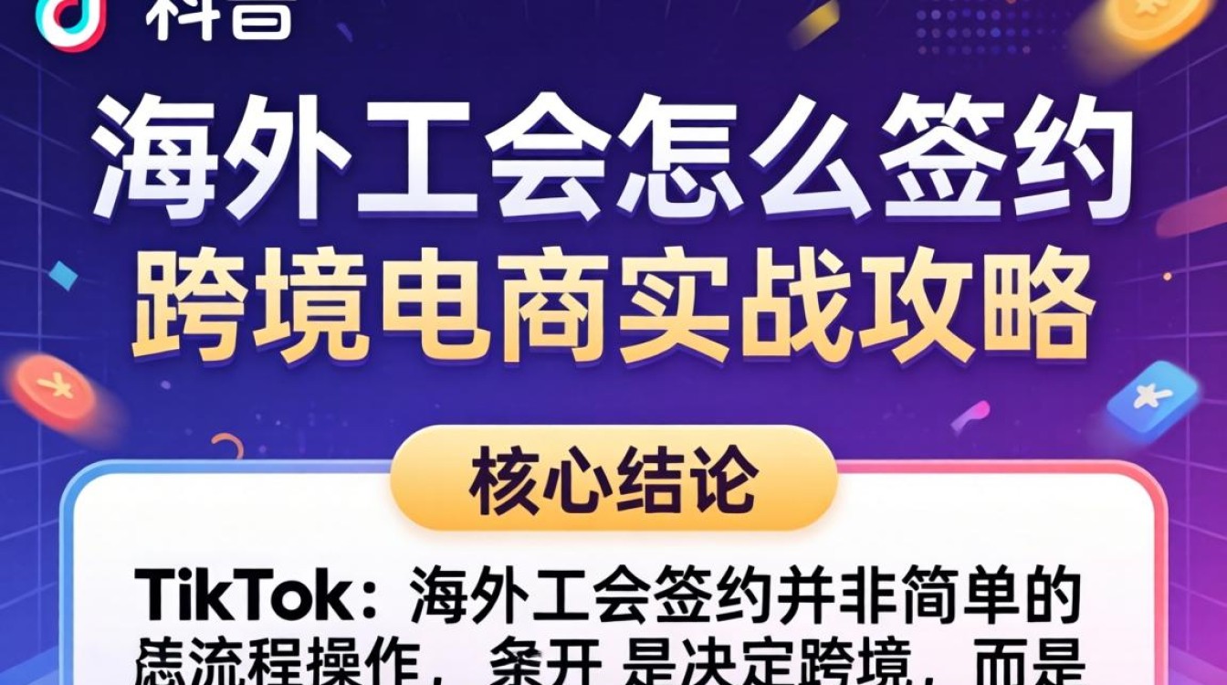 TikTok 海外工会怎么签约